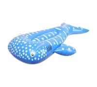 Inflatable Whale Surfboard | PVC, 47.2in X 29.5in, Blue | Boogie Board with Handles, Foldable Swim Board | Portable Float Mat for Beach, Pool, Summer Water Sports