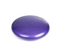 Inflated Stability Wobble Cushion Extra Thick Core Balance-Disc Wiggle Seat for Improving Core Strength Relieving Back Pain (Purple)