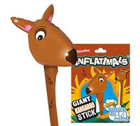 Inflatimals - Canguro di Deluxebase. Giocattolo Gonfiabile Animaletto. Perfette idee regalo e decorazioni gonfiabili a tema animali australiani per feste per bambini