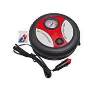 Inflator Air Compressor, Multifunctional 12 V Electric Tire Pump, Portable Pointer Pressure Gauge for Car Tires, Cord Length 2,5 m, Material ABS, Compact and Portable
