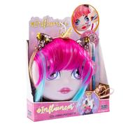 Influencer Coloring Pochette con Capelli Fucsia