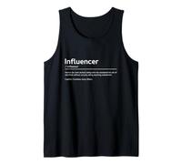 Influencer (Dichiarazione di Descrizione del Dizionario Divertente) Canotta
