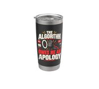 Influencer funny Content-Creator Social-Media-Influencer Bicchiere termico in acciaio inox doppia parete