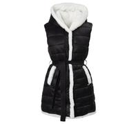 Influencer Giacca invernale nero / bianco Donna Influencer L