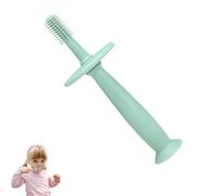 infnt Teether Toothbrush - Toothbrushs, Silicone Teethers With Suction Stand| Gentle Gum Massager, Safe Soft Teething Toy For 6-12 Months, Hygiene Tool