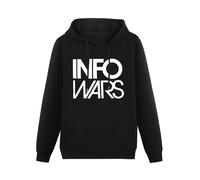 Info Wars Alex Jones Hoody Sweatershirt Black XXL
