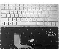 INFOELETTRONICA LO STORE DELLA CONVENIENZA E QUALITA' Tastiera Italiana RETROIILUMINATA per HP Spectre X360 13-4000 13-4101NL 13-4124NL 13-4110NL Silver