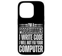 Informatica Supporto IT Lingue di programmazione informatica Custodia per iPhone 14 Pro