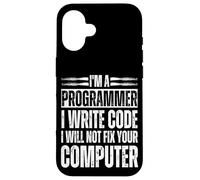 Informatica Supporto IT Lingue di programmazione informatica Custodia per iPhone 16