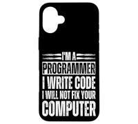 Informatica Supporto IT Lingue di programmazione informatica Custodia per iPhone 16 Plus