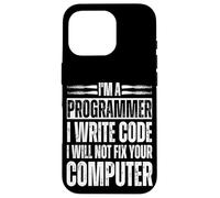 Informatica Supporto IT Lingue di programmazione informatica Custodia per iPhone 16 Pro