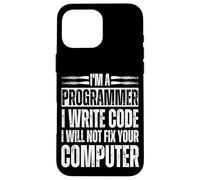 Informatica Supporto IT Lingue di programmazione informatica Custodia per iPhone 16 Pro Max