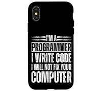Informatica Supporto IT Lingue di programmazione informatica Custodia per iPhone X/XS