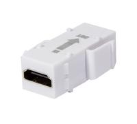 Informatica - Vari - Accoppiatore Keystone Hdmi Con Ripetitore Bianco
