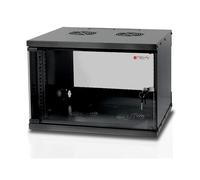 Armadio Rack 19'' a Muro 6U prof. 320 Nero Assemblato