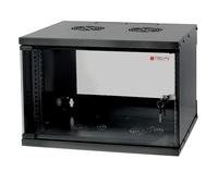 Informatica - Vari - Armadio Rack 19'' A Muro 6u Prof. 450 Nero Assemblato