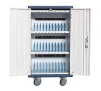 Informatica - Vari - Carrello Stazione Di Ricarica Usb Ventilato Per 30 Noteb...