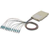 Informatica - Vari - Cassetta Di Giunzione Attrezzata Con 12 Pigtail Fibra Mu...