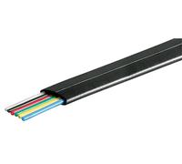 Informatica - Vari - Cavo Telefonico Cavo 6 Poli 100 M Nero