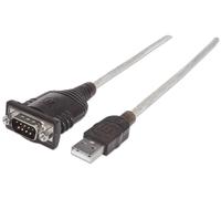 Informatica - Vari - Convertitore Adattatore Manhattan Da Usb A Seriale 1,8m
