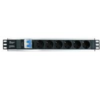 Informatica - Vari - Multipresa 6 Posti Da Rack 19'' Con Magnetotermico Spina...