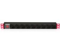 Informatica - Vari - Multipresa 9 Posti Da Rack 19'' Con Interruttore Spina I...