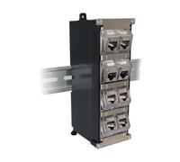 Informatica - Vari - Pannello Patch Keystone 8 Porte Per Guida Din E Montaggi...