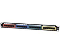 Informatica - Vari - Pannello Patch Utp 24 Porte Cat.5e Codifica Colorata