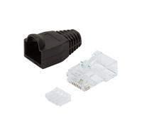 Informatica - Vari - Plug Cat.6 Rj45 E Copriconnettore Per Cavo Non Schermato...