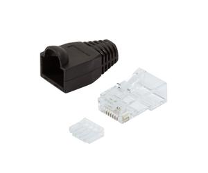 Informatica - Vari - Plug Cat.6 Rj45 E Copriconnettore Per Cavo Non Schermato...