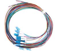 Informatica - Vari - Set 12 Pigtail Fibra Ottica Monomodale Os2 Lc 9/125 2 M