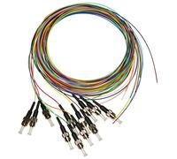 Informatica - Vari - Set 12 Pigtail Fibra Ottica Multimodale Om2 St 50/125 2 M