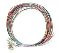 Informatica - Vari - Set 12 Pigtail Fibra Ottica Multimodale Om3 Lc 50/125 2 M