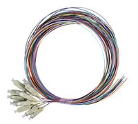 Informatica - Vari - Set 12 Pigtail Fibra Ottica Multimodale Om3 Sc 50/125 2 M