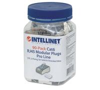 Informatica - Vari - Set Da 90 Plug Modulari Pro Line Rj45 Cat.6 Stp