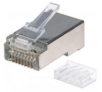 Informatica - Vari - Set Da 90 Plug Modulari Pro Line Rj45 Cat.6 Stp