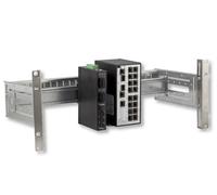 Informatica - Vari - Supporto Guida Din 4u Per Armadi Rack 19'' Grigio