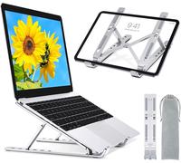 Informatica - Vari - Supporto Pieghevole In Alluminio Per Notebook Tablet E S...