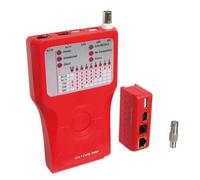 Informatica - Vari - Tester Di Rete Per Cavi Firewire Rj45 Cat. 5 E 6, Isdn, ...