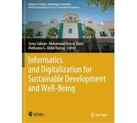 Informatics and Digitalization for Sustainable Development and Well-Being