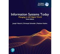 Information systems today: managing in the digital worl - Valacich Joseph