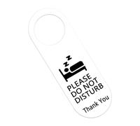 Informativa sulla privacy, appendiabiti in acrilico, con stampa trasparente su entrambi i lati, con elegante finitura professionale e design facile da appendere, per studi legali, cliniche, spa, case