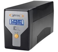 Infosec Gruppo di Continuità UPS E2 2000VA LCD Line Interactive Onda Sinusoidale