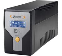 Infosec Gruppo di Continuità UPS E2 600VA LCD Line Interactive Onda Sinusoidale