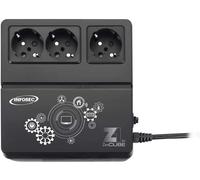 Infosec Gruppo di Continuità UPS Z1 400VA CUBE Offline Nero