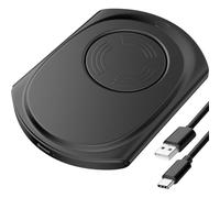 INFOTOP Mouse Jiggler, ultra sottile, 20 dB, silenzioso e silenzioso, non rilevabile, simula un movimento realistico, shaker senza driver per mantenere il PC attivo e sicuro.