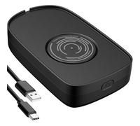 INFOTOP Mouse Jiggler, ultra sottile, 20 dB, silenzioso e silenzioso, non rilevabile, simula un movimento realistico, senza driver per mantenere il PC attivo e sicuro