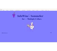 InfoWine | Software di abbinamento vini che utilizza l'IA per appassionati di vino o sommelier | USB licenza di 1 anno | Include più cantine | PC Windows | Aggiornamenti trimestrali di DB e software