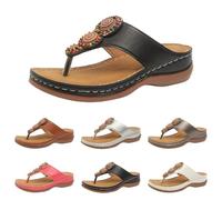 Infraditi Sandali Boho Ciabatte Donna Scarpe Estive Moda Etnica con Dettagli Colorati per Vacanze Spiaggia Uscite Informali Giornate All'Aperto per Gli Amanti delle Tendenze Moderne