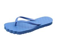 Infradito alla moda per le donne infradito sottili per le donne estive in spiaggia vacanze infradito base doccia in gomma per interni ed esterni vacanze estive vocazione, blu cielo, 39.5 EU